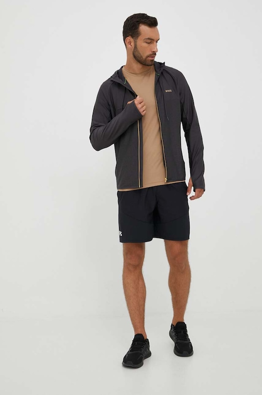 Boss Green bluza BOSS GREEN 50493465 gri AW23