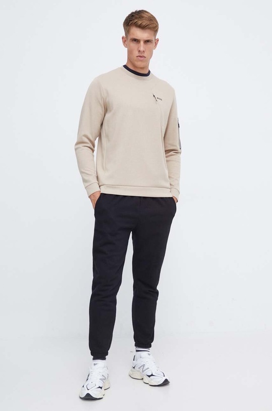 Μπλούζα Boss Green BOSS GREEN 50493467 μπεζ AW23