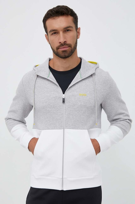 BOSS Green bluza BOSS GREEN 50493495 szary AW23