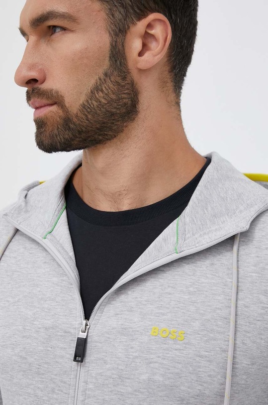 BOSS Green bluza BOSS GREEN szary 50493495