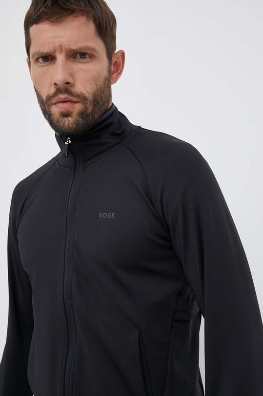 BOSS Green bluza z elastanem czarny 50494551