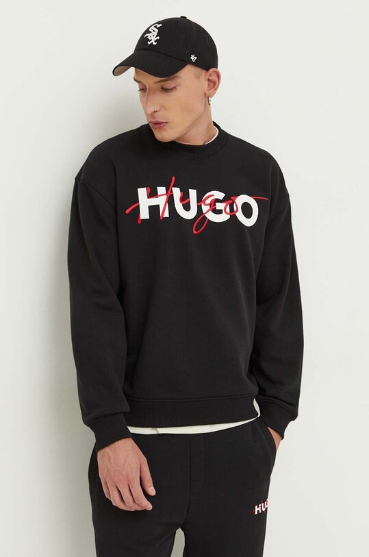 Кофта HUGO 50494558 чорний AW23