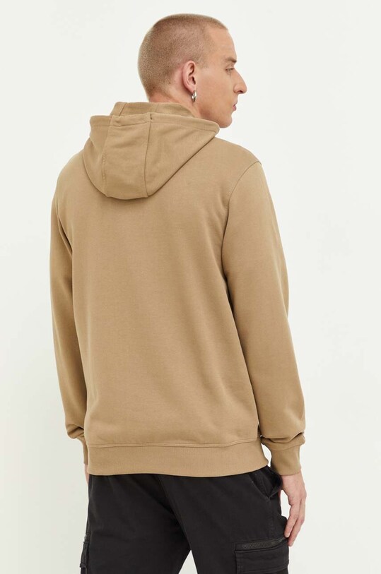 Bavlnená mikina HUGO 50495618 hnedá AW23
