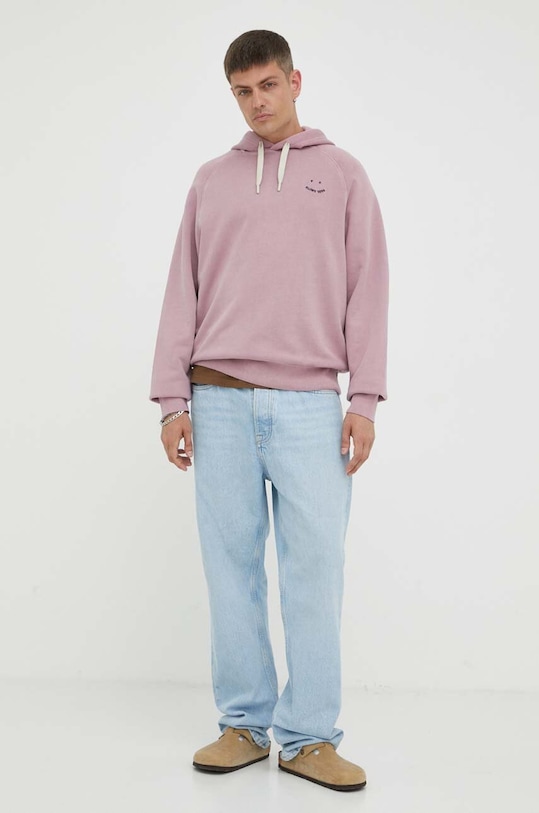 PS Paul Smith bluza bawełniana M2R.960XE.L21169 różowy AW23