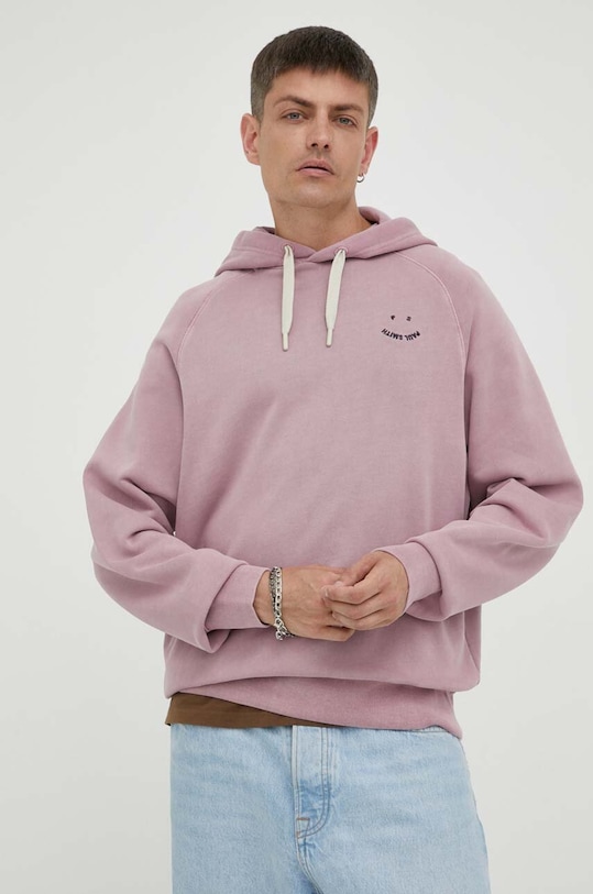 PS Paul Smith bluza bawełniana różowy M2R.960XE.L21169
