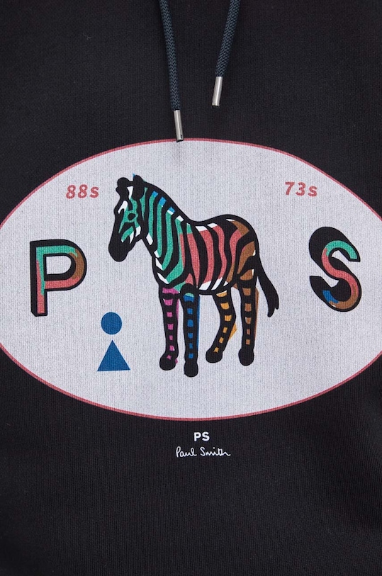 PS Paul Smith pamut melegítőfelső M2R.694R.LP4045 fekete