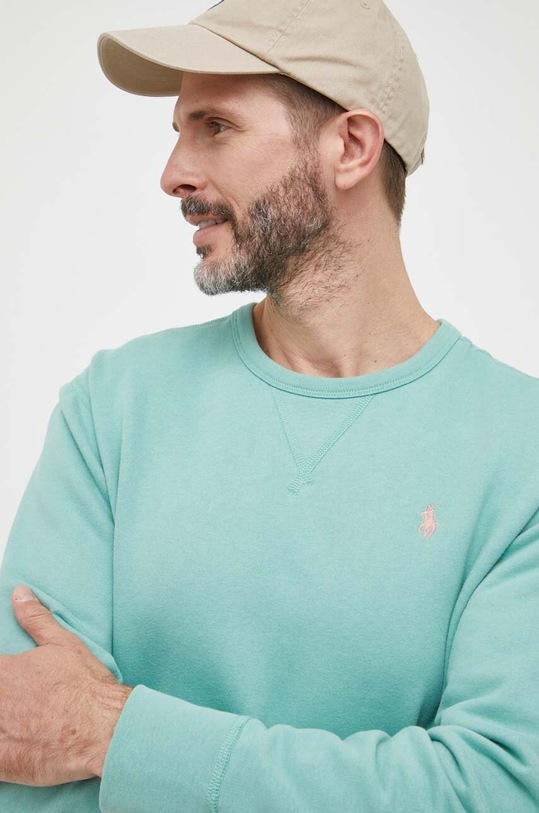 Μπλούζα Polo Ralph Lauren χωρίς κουκούλα πράσινο 710766772