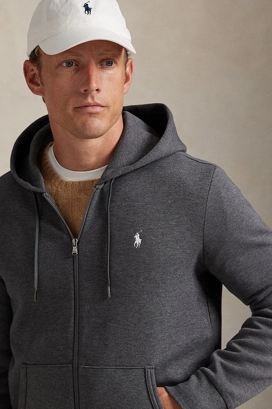 Mikina Polo Ralph Lauren šedá 710881517