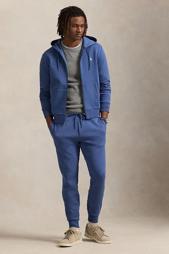 Oblečenie Mikina Polo Ralph Lauren 710881517 tmavomodrá