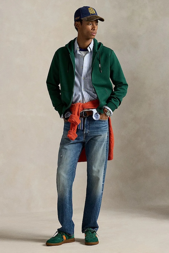 Clothing Polo Ralph Lauren sweatshirt 710881517 green