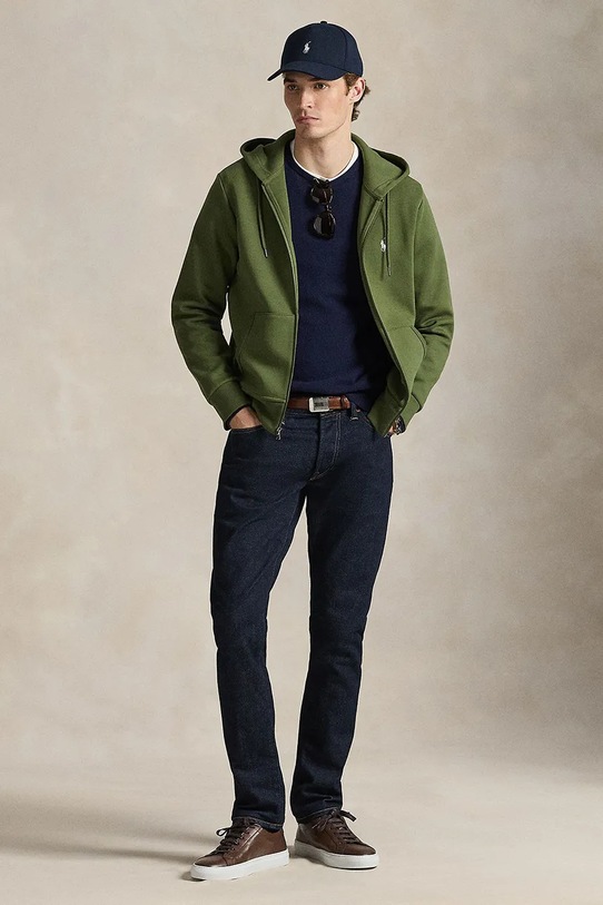 Odzież Polo Ralph Lauren bluza 710881517 zielony