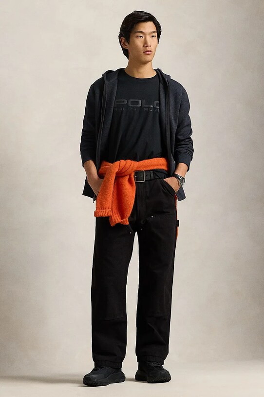 Polo Ralph Lauren felpa nero 710881517