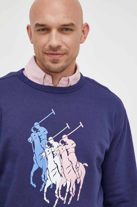 Μπλούζα Polo Ralph Lauren σκούρο μπλε 710909590