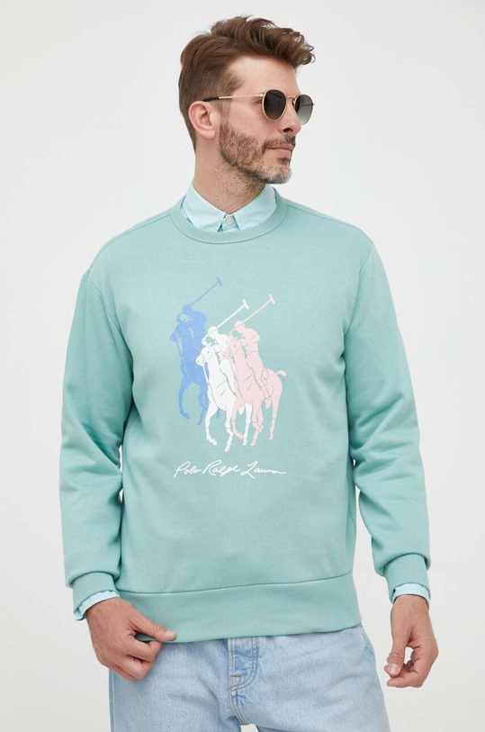Μπλούζα Polo Ralph Lauren στάμπα πράσινο 710909590