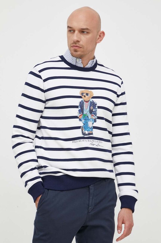Μπλούζα Polo Ralph Lauren στάμπα λευκό 710909723