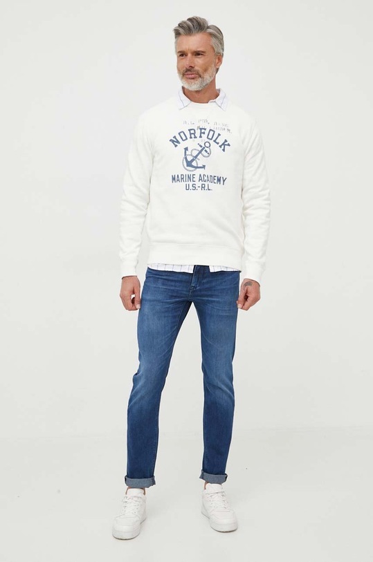 Mikina Polo Ralph Lauren 710909946 biela AW23