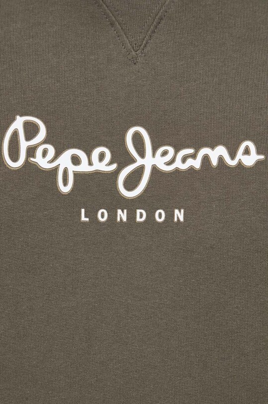 Pepe Jeans bluza bawełniana Edward Crew PM582380.728 zielony