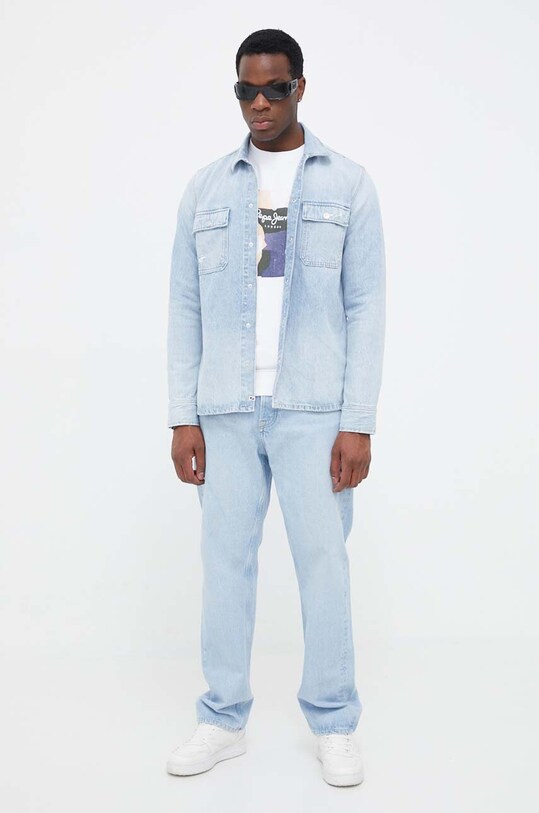 Pepe Jeans bluza bawełniana Oldwive PM582479.800 biały AW23