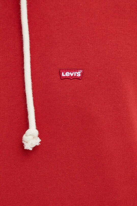 Βαμβακερή μπλούζα Levi's 34581.0028 κόκκινο