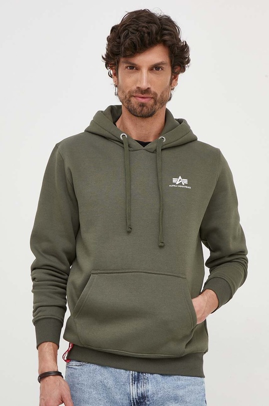 Pulover Alpha Industries zelena 196318.142