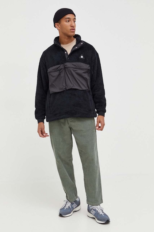 DC bluza polarowa ADYFT03376 czarny AW23