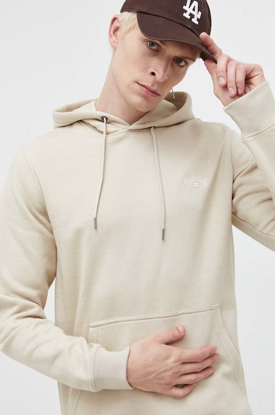 Billabong bluza z kapturem beżowy EBYFT00114