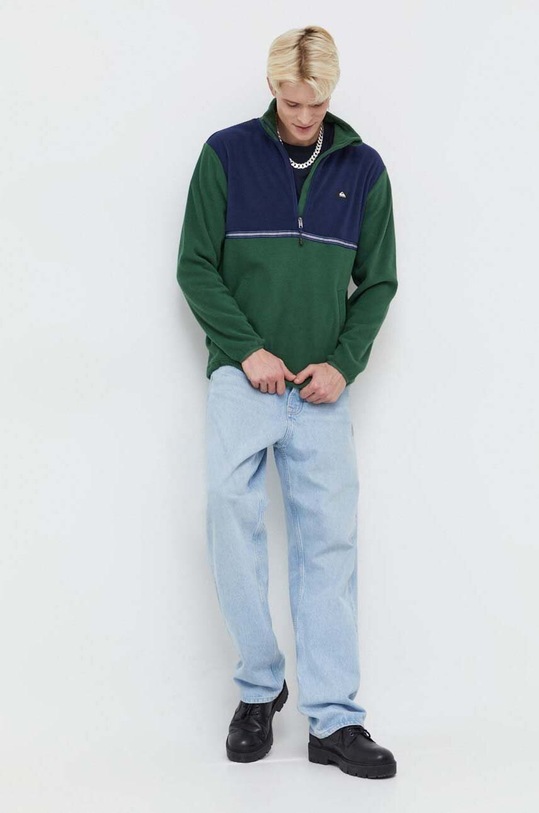 Quiksilver hanorac fleece EQYFT04808 verde AW23