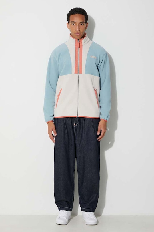 Φλις μπουφάν Columbia M Backbowl FZ Fleece Res 2053853 μπλε AW23