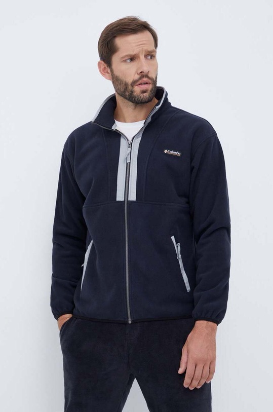 Columbia bluza polarowa M Backbowl FZ Fleece Res bez kaptura czarny 2053853