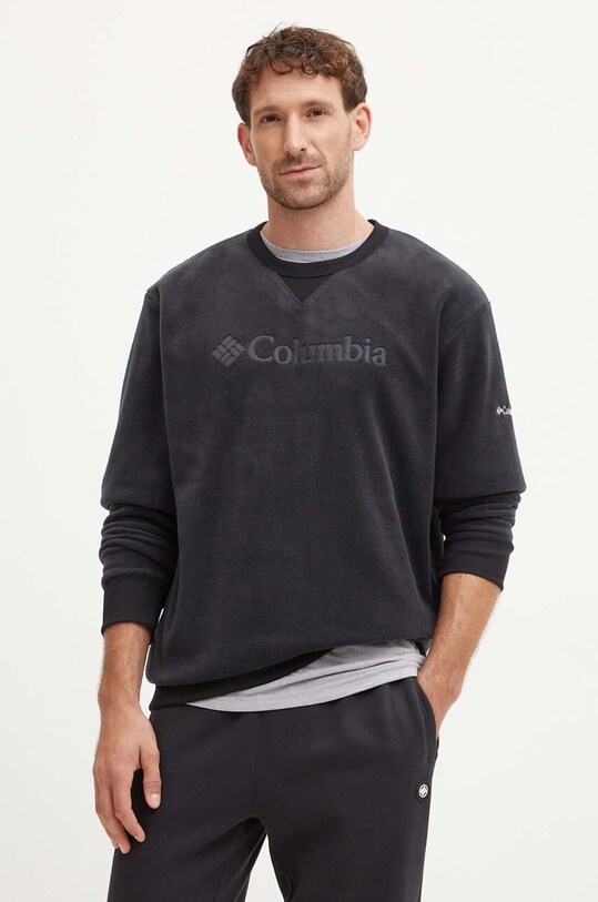 Columbia hanorac fleece Steens Mountain Crew 2.0 uni negru 2054261