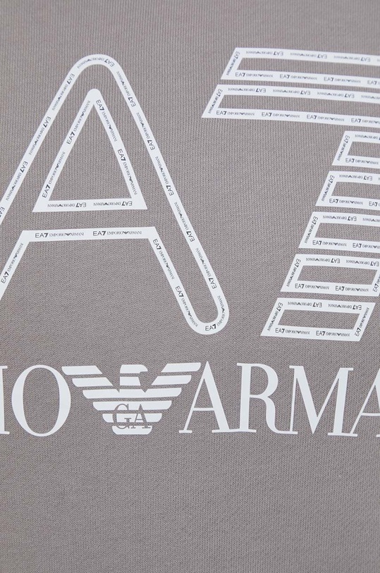 EA7 Emporio Armani bluza bawełniana 6RPM08.PJSHZ szary