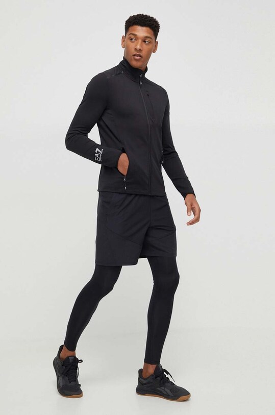 EA7 Emporio Armani bluza 6RPMC5.PJTNZ negru AW23