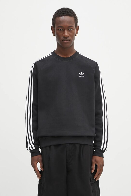 adidas Originals bluză 3-Stripes altele negru IM2087