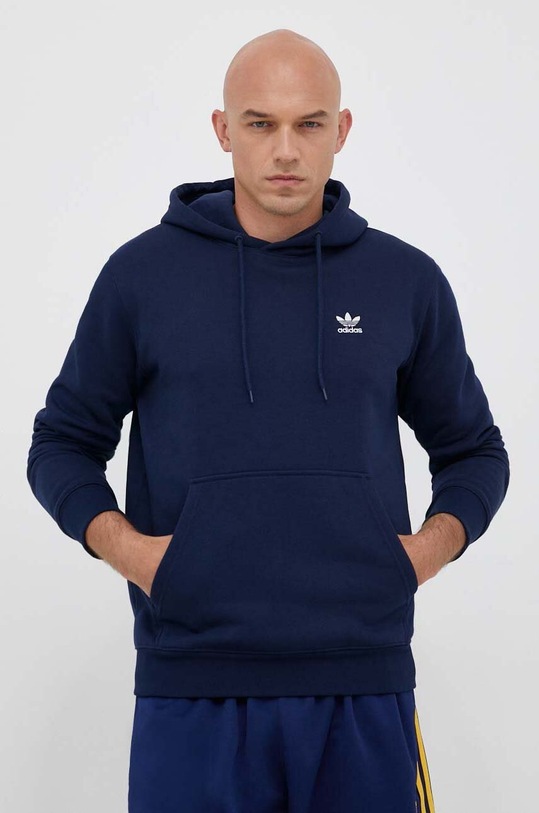 adidas Originals bluza Trefoil Essentials Hoodie pozostałe granatowy IM4524