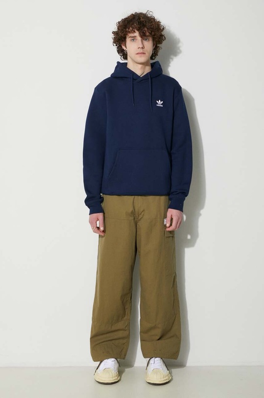 adidas Originals bluza Trefoil Essentials Hoodie IM4524 granatowy AW23