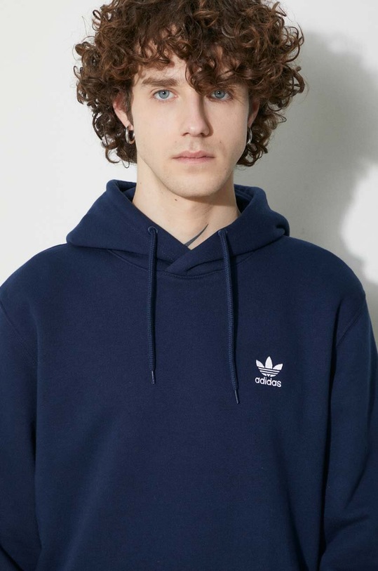 adidas Originals bluza Trefoil Essentials Hoodie IM4524 granatowy