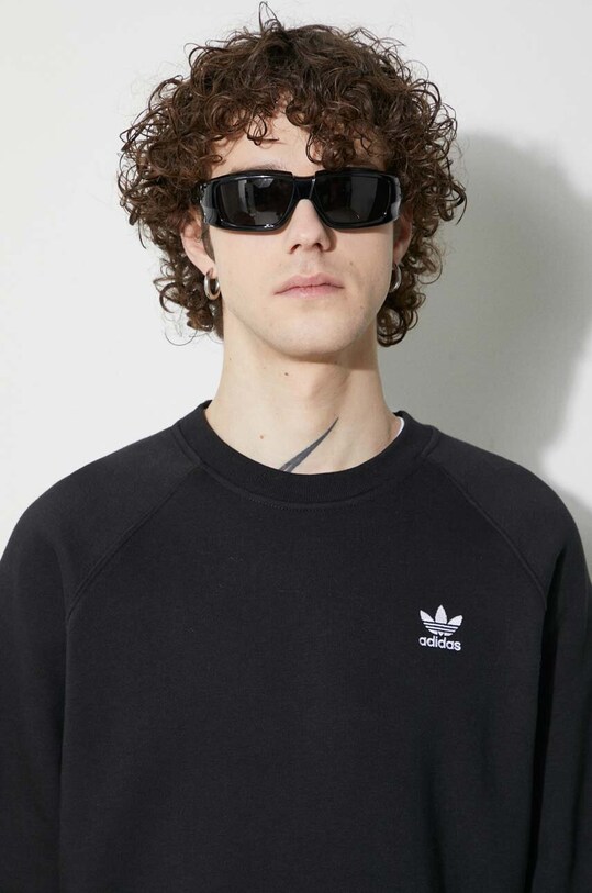 Mikina adidas Originals Trefoil Essentials Crewneck IM4532 čierna