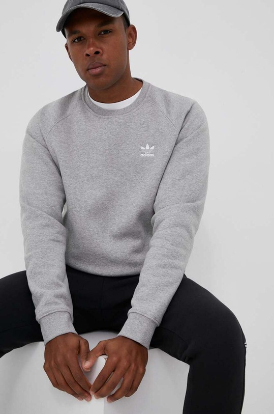 adidas Originals felső melanzs szürke IM4537