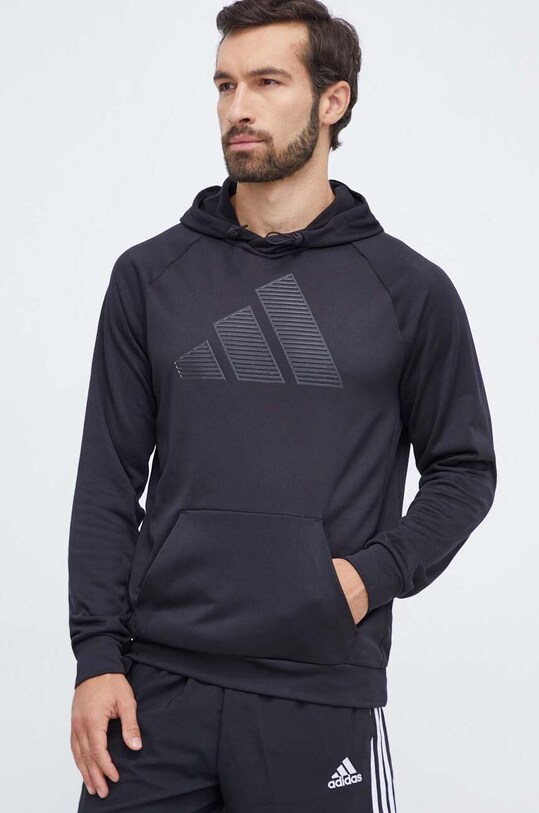 Тренувальна кофта adidas Performance чорний IM1774