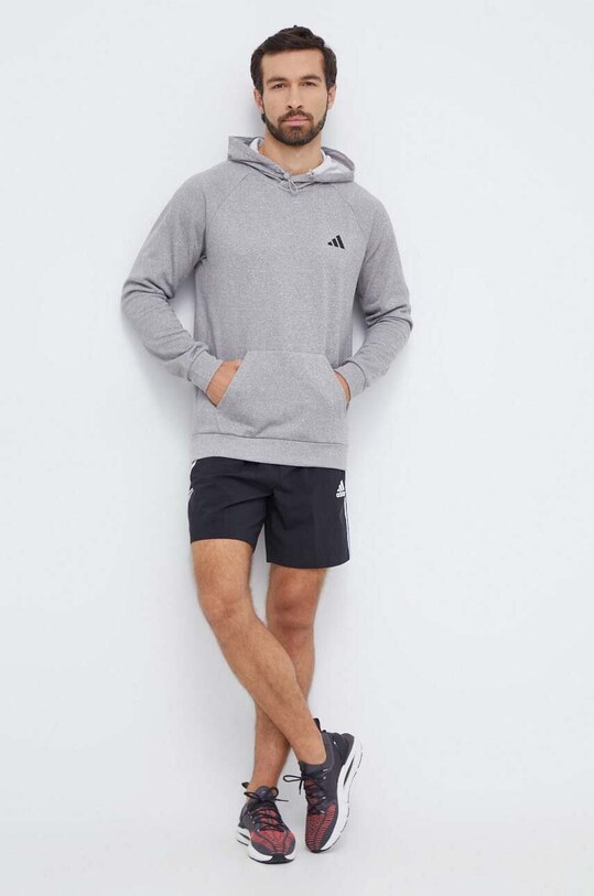 Кофта для тренинга adidas Performance IM1777 серый AW23
