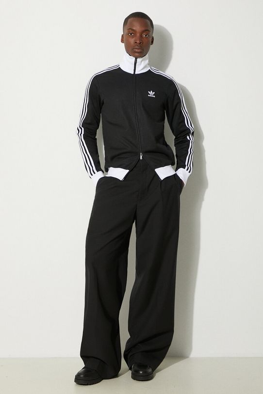 Mikina adidas Originals Adicolor Classics Beckenbauer nášivka čierna II5763