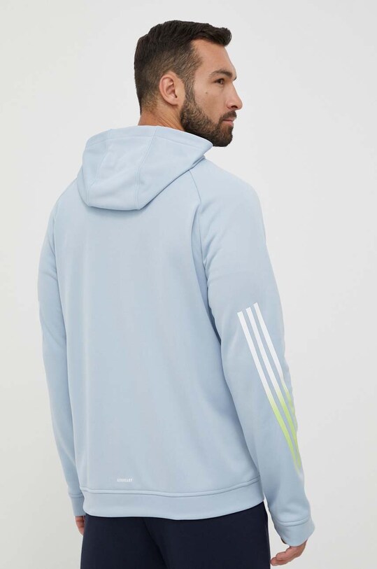 Одежда Кофта для тренинга adidas Performance Train Icons IJ8117 голубой