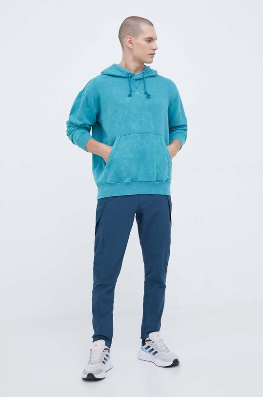 Pulover adidas IB4074 turkizna AW23