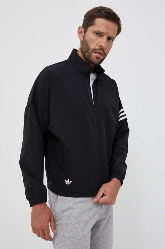 adidas Originals felső elasztánnal fekete HM1868