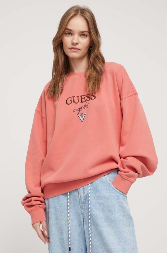 Oblečenie Mikina Guess Originals M2BQ09K9YH1 oranžová