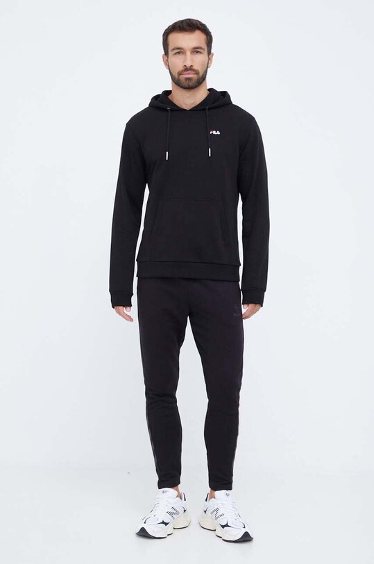 Fila bluza FAM0498 negru SS24
