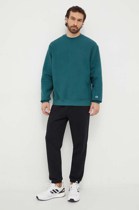 Кофта Champion 219624 зелёный AW23
