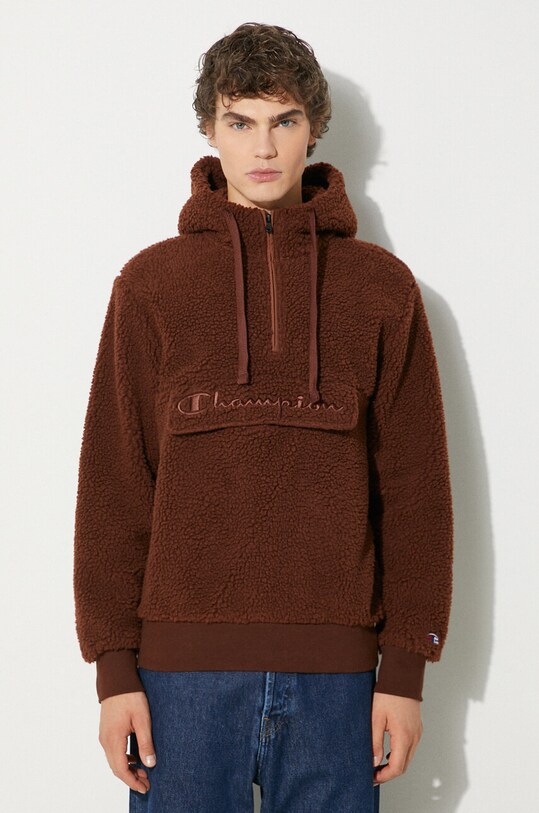 Champion sweatshirt plain brown 219446