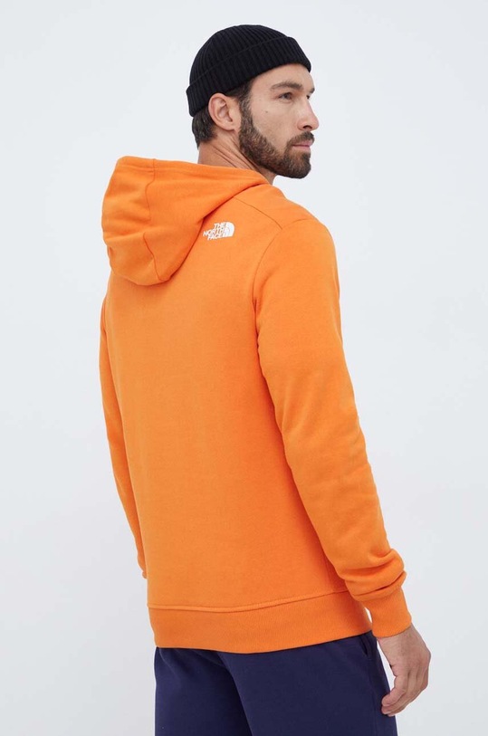 Îmbrăcăminte The North Face hanorac de bumbac NF0A852ZI0M1 portocaliu
