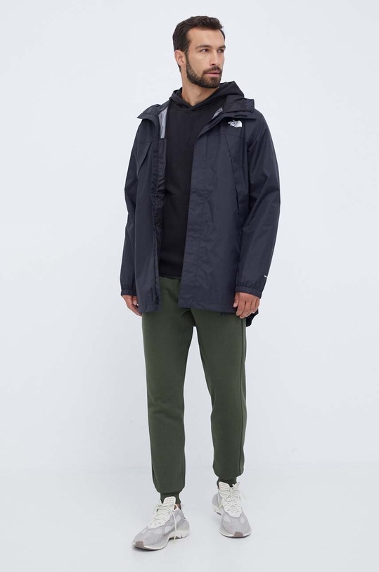 The North Face bluza NF0A855ZJK31 negru AW23